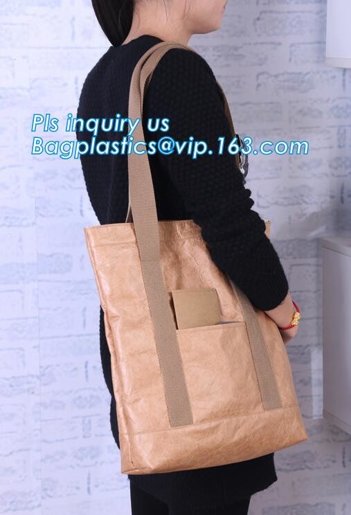 Dupont Tyvek PU coated shopping bag PU coated Tyvek bag PU coated tyvek eco bag,Tote Bag Cotton With Logo Printing Tyvek