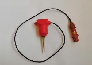 China 2Hz Single Seismic Geophone , Geophone Seismic Sensor 75mm Spike wholesale