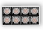 6063 Aluminum 24W OSRAM SMD5050 LED Grille Downlight