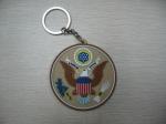 3D Cute Cartoon Animal Logo Design Translucent Soft PVC Rubber Panda Keychain