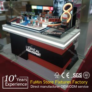 China Cosmetic display makeup showcase wholesale