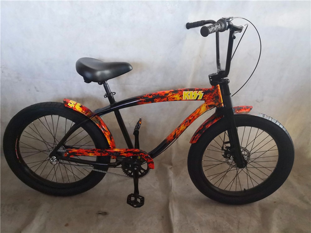 26x3 inch Unisex Step Through Aluminum Frame 3 Speed Beach Cruiser Bike for Rent in USA