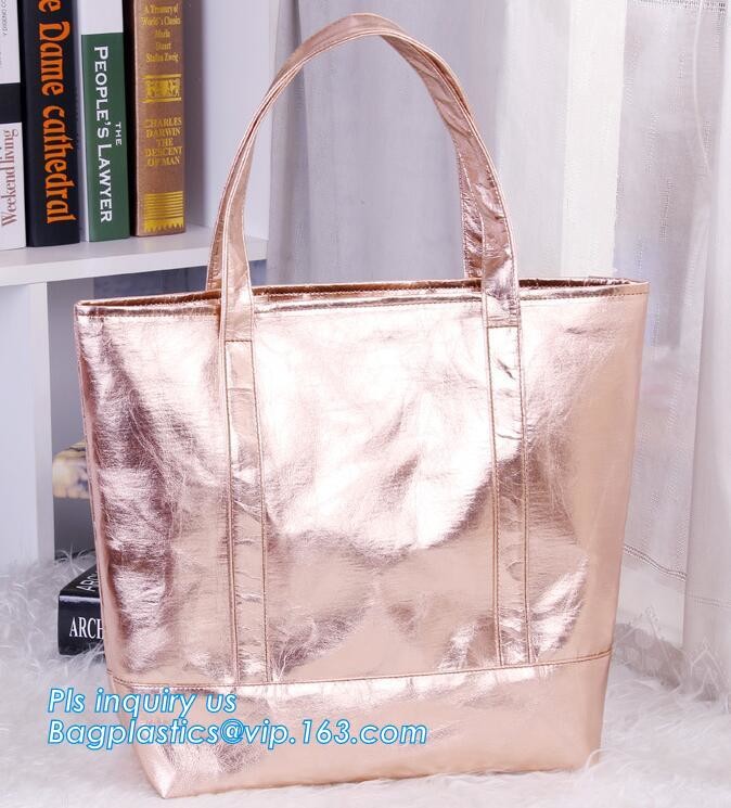 Dupont Tyvek PU coated shopping bag PU coated Tyvek bag PU coated tyvek eco bag,Tote Bag Cotton With Logo Printing Tyvek