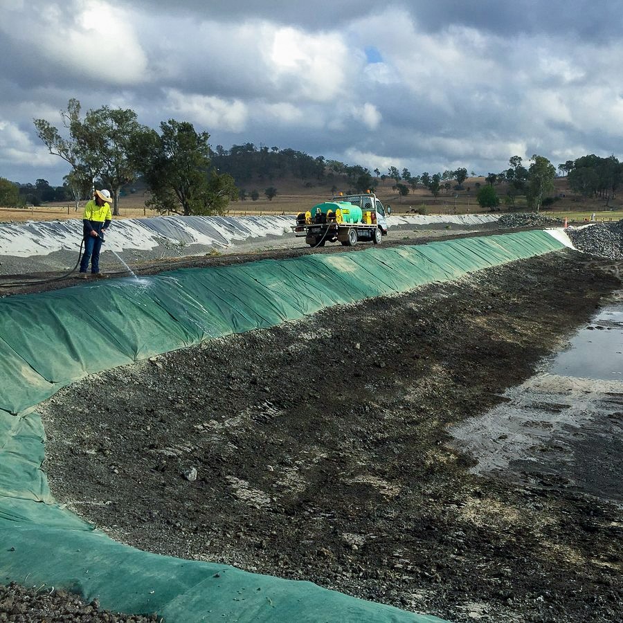 Flexbile Concrete Impregnated Canvas Antiwind For Ditch Lining
