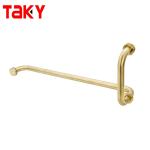 Hotel Bathroom Glass Door Handle Golden Door Pull Handle for Shower Room