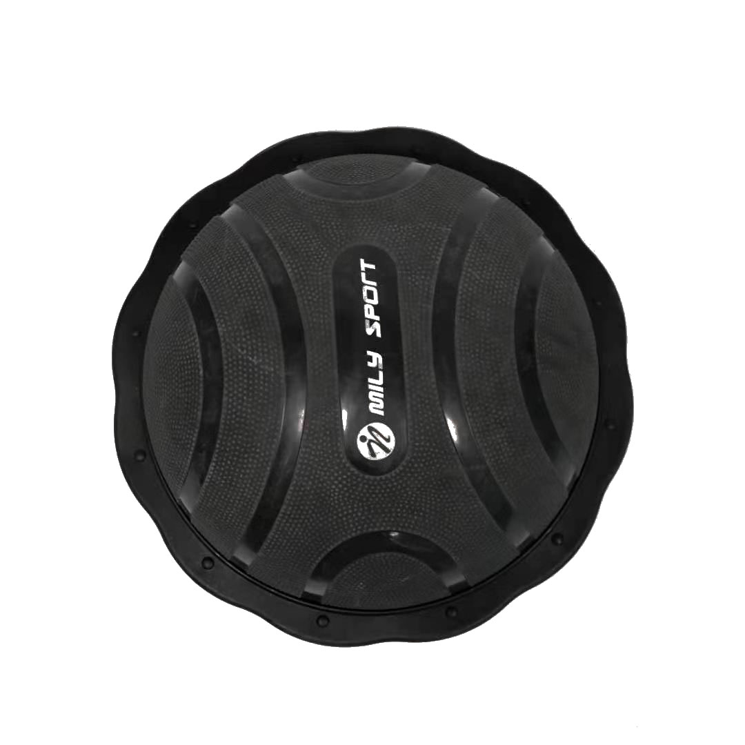 60cm PVC ABS Half Ball Exercise Balance Training Equipments Trainer Exercise Ball Pump
