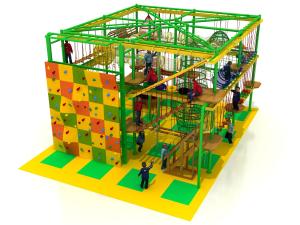 China family indoor park teenager rope course adventure indoor play area with climbing wholesale
