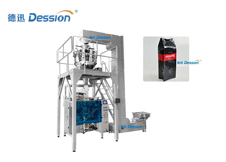 SS 304 Rice Pasta Packaging Machine Grain Weighing Sealing Equipment