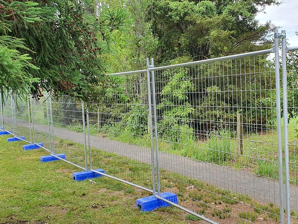Australia Safety 3m Metal Construction Fence Panels With Feet