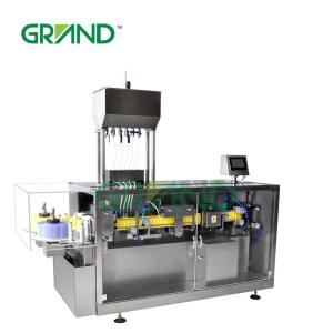 China Suspension pesticide fertilizer plastic ampoule forming filling sealing machine on sale