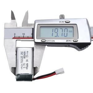 China OEM Deep Cycle RC Drone Battery 3.7V 400mAh 25C High Discharge Rate on sale