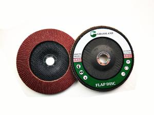 China Aluminium Oxide Fibre Backed P40 180x22mm Conical Flap Disc wholesale
