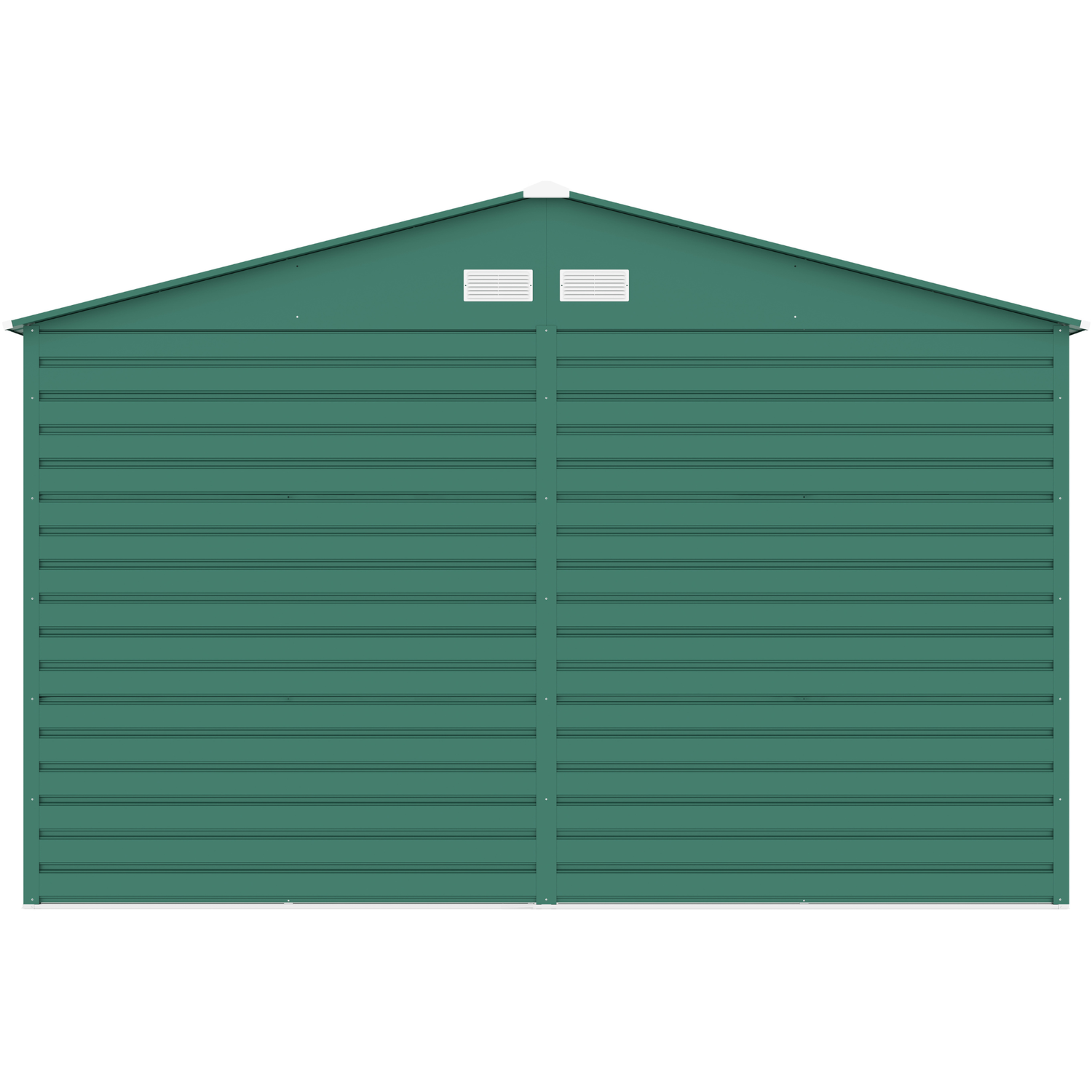 120kg Capacity Color Steel Plate Galvanized Steel Garden Building Shed with Air Vents