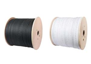 China FRP Outdoor Steel Messenger Wire , G657 FTTH 2 4 1 Core Fiber Optic Cable wholesale