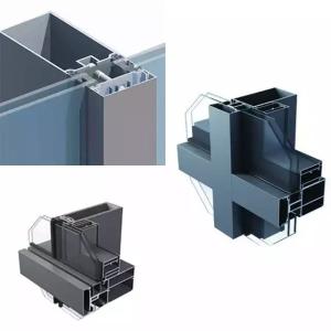 China 6061 6063 6082 Large Square Curtain Wall Aluminum Frame wholesale