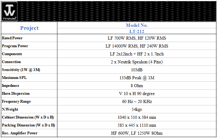 Line Array Speaker@Dual 12inch Outdoor Music Events Powerful Line Array Speaker DJ Sound Box LT-212