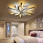 Remote led ceiling lights Modern for bedroom dimmer ceiling lamps acrylic