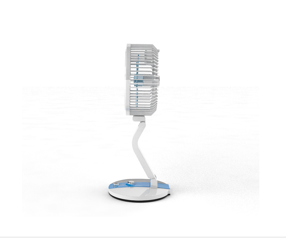 Protable Mini Small Popular Rechargeable Hand Fan With LED Light and Adjustable Speed