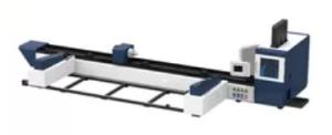 China Double Pneumatic Chuck 6500mm CNC Laser Tube Cutting Machine wholesale