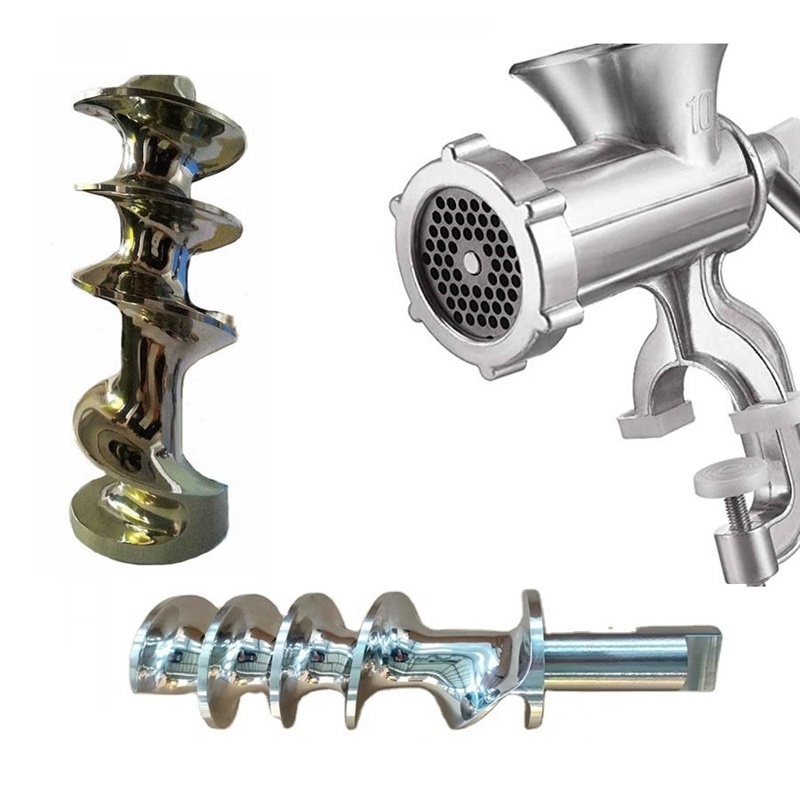 OEM Stainless Steel Material Customized Mincer Grinder Auger Spare Parts Feed Screw