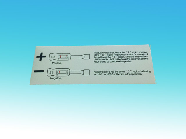 Plastic Rapid Hiv Test Kit Home Use 99% Accuracy