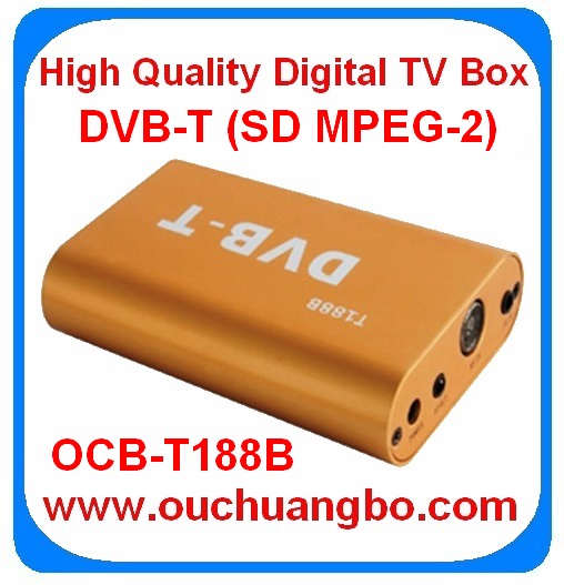Ouchuangbo High quality DVB-T Set Top Box (SD MPEG-2) digital TV Box