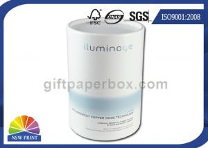 China Custom Printed Rigid Cardboard Round Paper Tube Cylinder Packaging Box for Eye Mask wholesale
