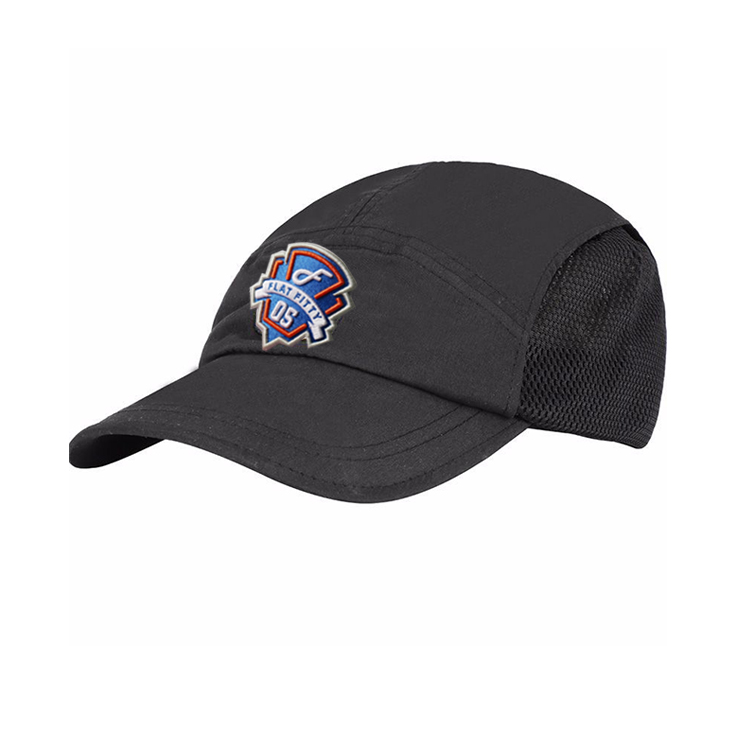 Nylon Mesh 5 Panel Camper Hat Fashion Customized Adjustable For Unisex