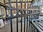 Customized Metal 4 Ft Black Aluminum Fence Garden