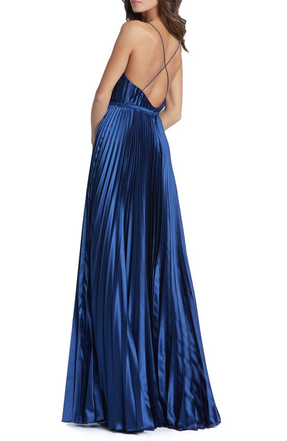 Glitter Stretch Polyester Pleated Crepe Woven Fabric Wrinkle Satin For Dresses