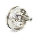 Aluminum CNC Milling Service Lathe Machining Type For Industrial Metal Parts