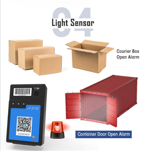 4G Cold Chain GPS Tracker Temperature Humidity Sensor Strong Magnet