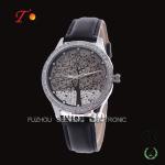 Bohemia style women fashion hand watch with colorful nylon watch straps