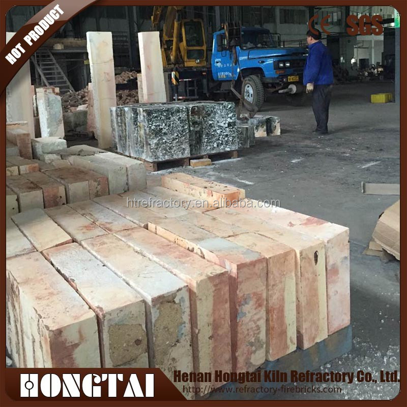 CrO Content % 0.2-0.3% CASTABLE Refractory Brick for Glass Furnace