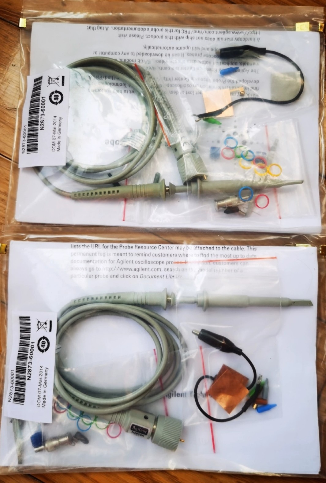 Tested Keysight N2873A Passive Probe 10:1 500 MHz 1.3 M General Purpose Passive Probe