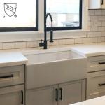 20" 30 Inch Farmhouse Bathroom Sink Undermount Antique Deep Small Apron