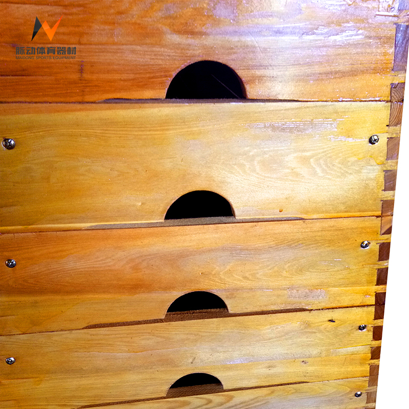 7 Sections Vaulting Box Gymnastic Wooden Equipment Improve Your Gymnastic Performance