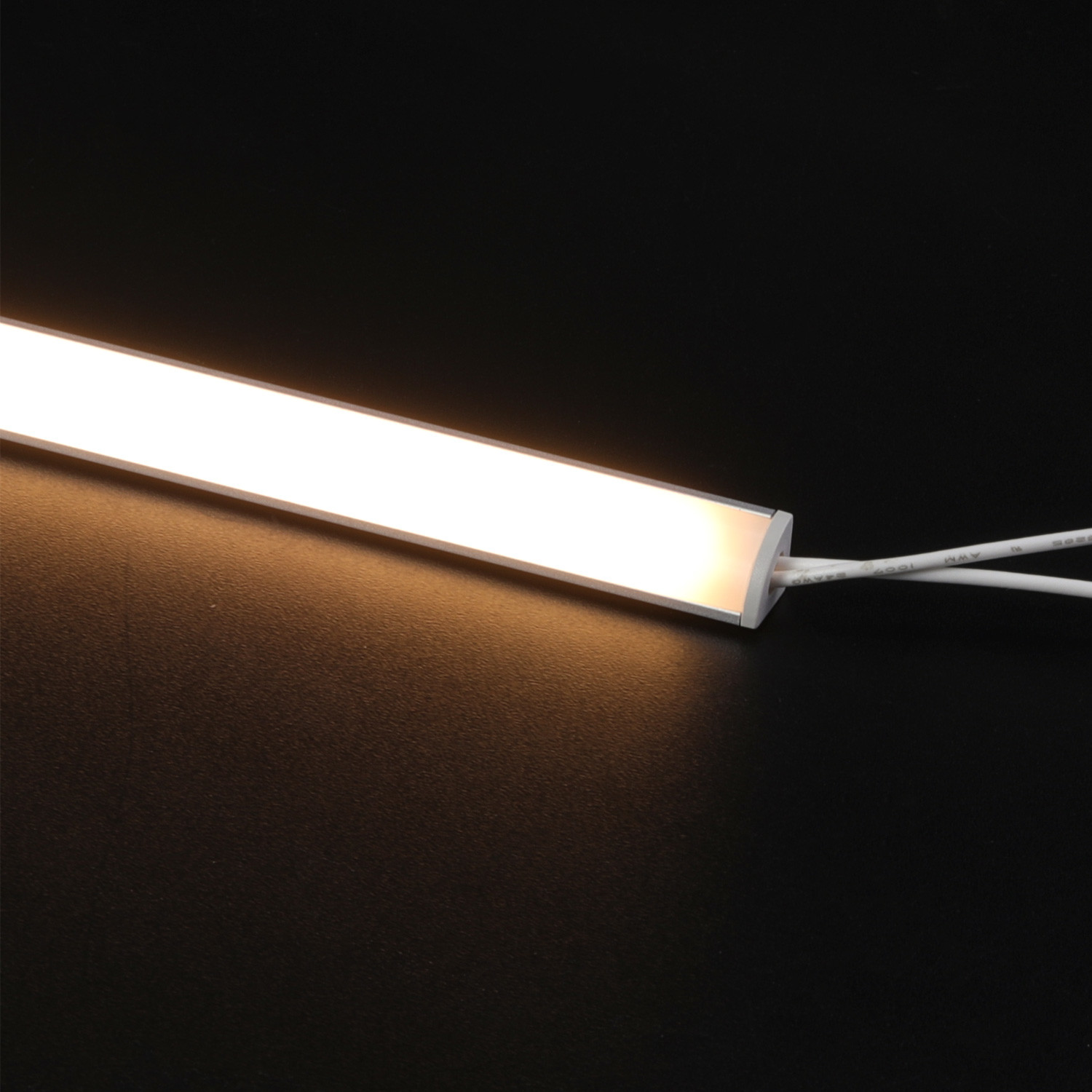 8*8mm Corner Led Channel V Shape Kitchen Light Corner Mounted LED Aluminum Profile