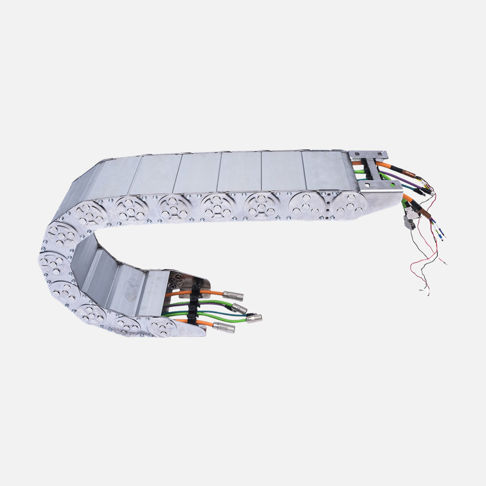 Stainless Steel Cable Wire Track Steel Cable Carrier Chain For Machine Tool flexible cable carrier