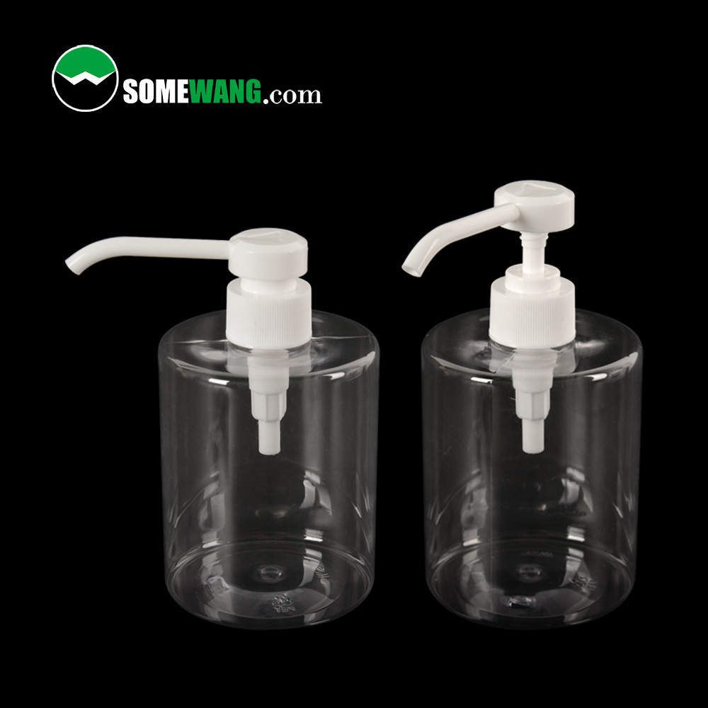 24/410 PET Flat Shoulder Bottle Cosmetic Lotion Bottle 200ml