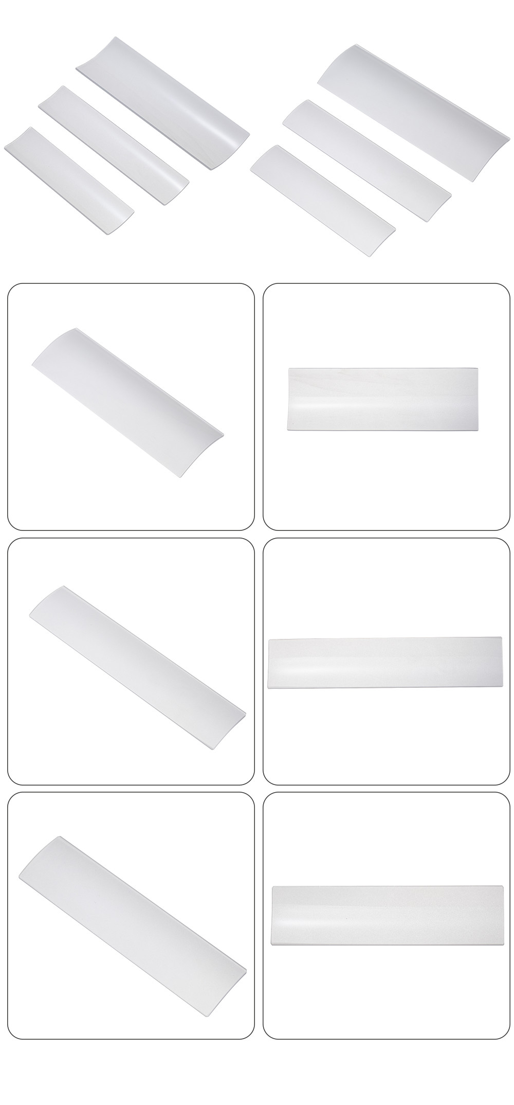 Transparent UV Quartz Glass Plate Rectangle for UV printing machine