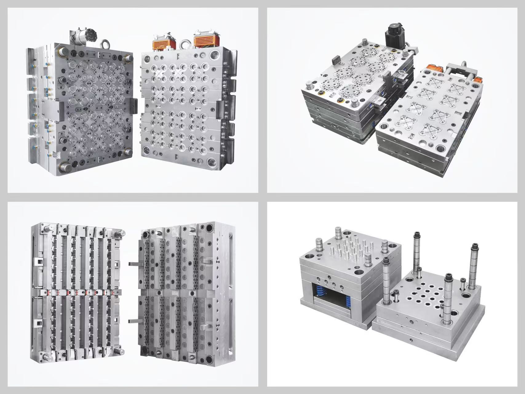 Plastic Medical Mould Plastic Pet Preform Mould Multiple Cavities Injection Moulding