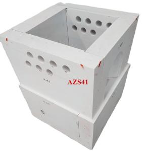 China Little MgO Content Zirconia-Mullite Firebricks Refractories for Glass Industry Production wholesale