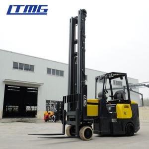 China 2 Ton Electric Counterbalance Forklift Truck Solid Tire With 3 - Stage Mast wholesale