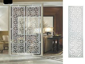 China Black Stainless Steel Perforated Panels For Garden Fence/Privacy Fence/Metal Fence wholesale