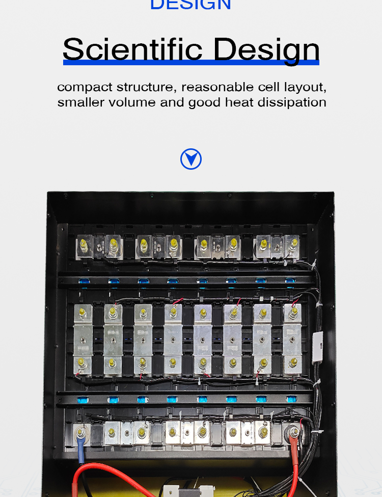 24V 200Ah Lithium Iron Battery Pack Rack Mounted Solar Lifepo4 48V 100ah Battery