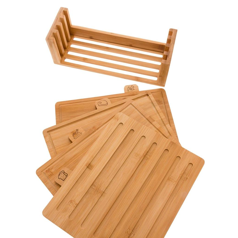Bamboo Cutting Board with Customized Box Affordable and Eco-Friendly Material