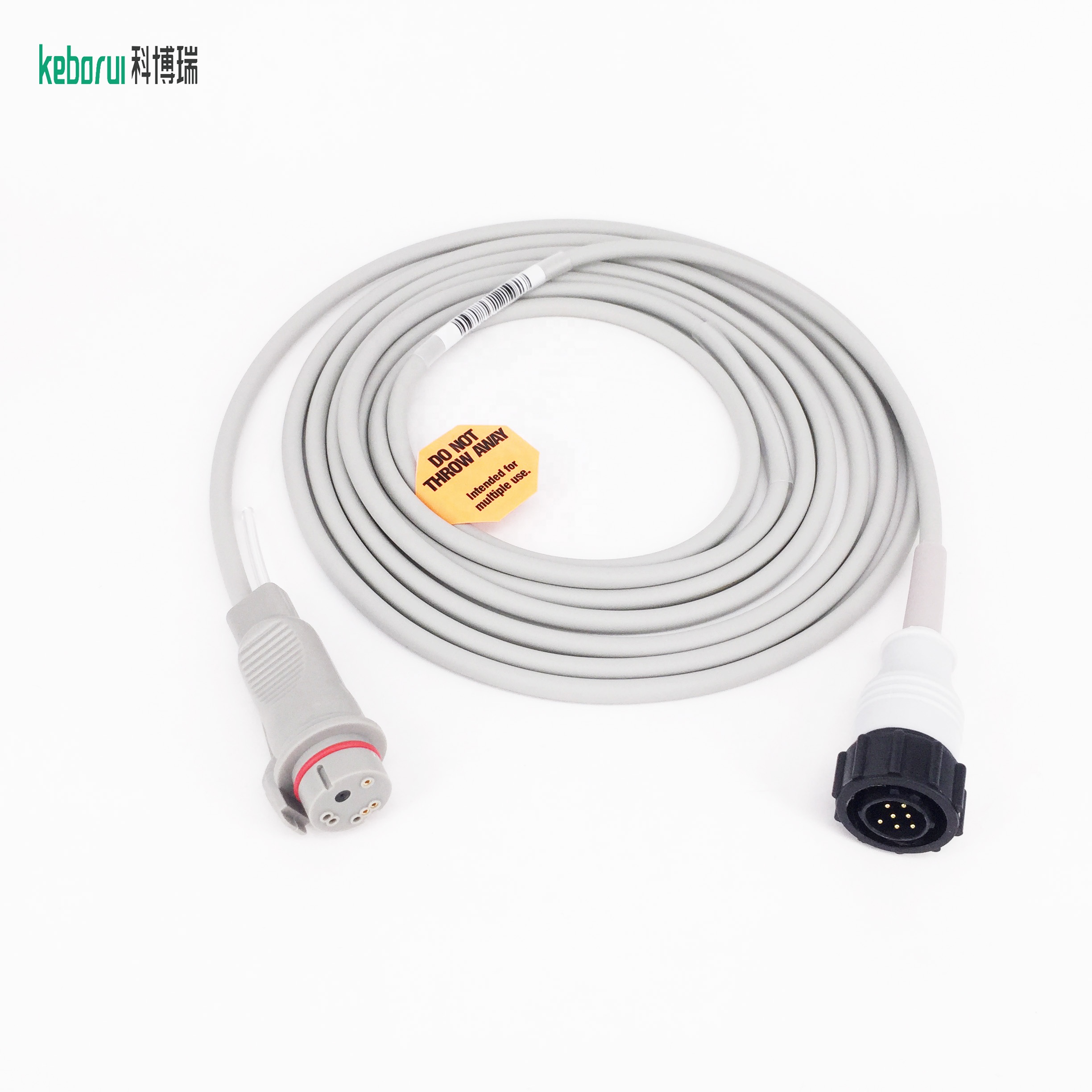 IBP Adapter Cable Compatible Marquette Monitor to BD transducer