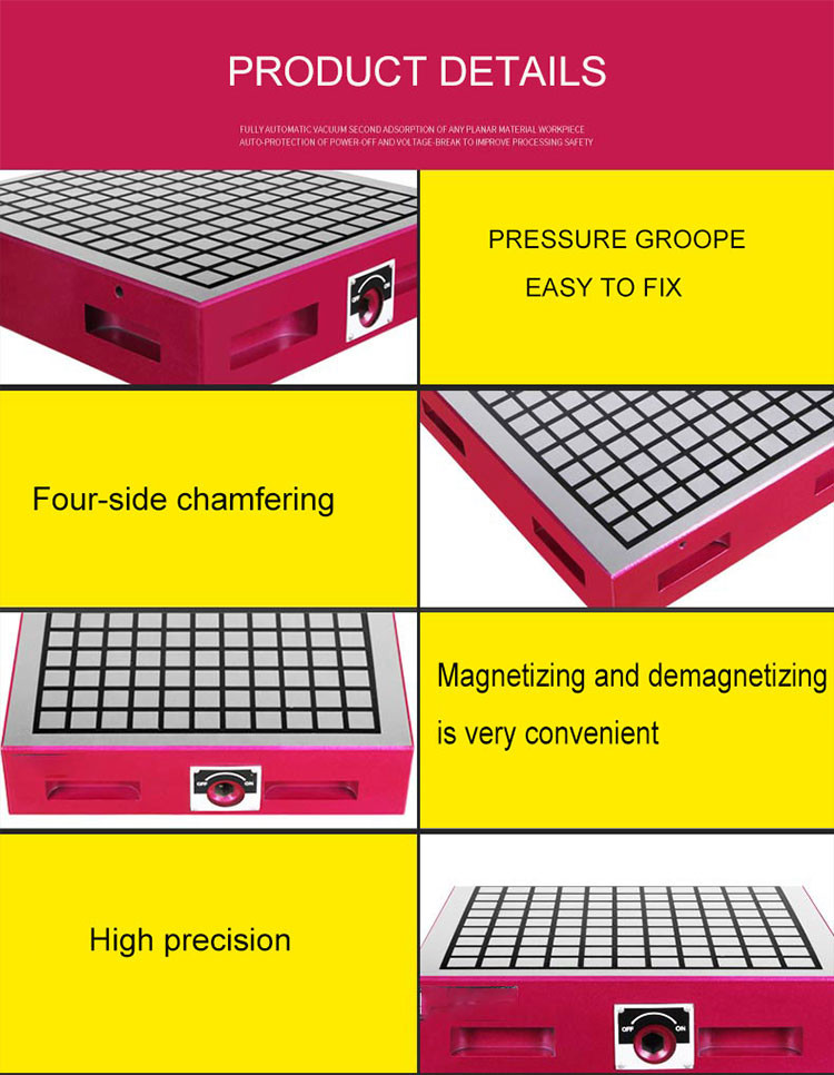 Hold Fast Vacuum Chucking System For CNC Drilling Milling Grinding Routers Machine