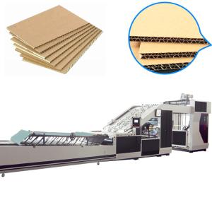 China Full Automatic Corrugtaed Baord Flute Paper Laminator wholesale